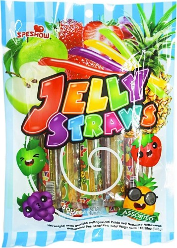 Galaretki Jelly Straws owocowe mix 300g - Speshow