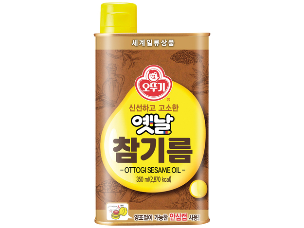 Olej sezamowy old style z prażonych ziaren 100% 350ml - Ottogi