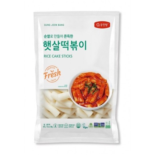 Kluski ryżowe Tteokbokki 500g - Gung Jeon Bang
